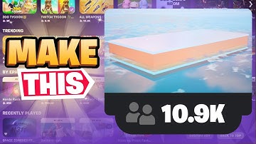 How To Make A Clean 1V1 Map In Fortnite Creative! (2025)