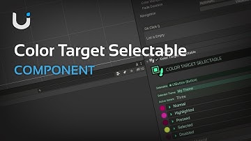 Color Target Selectable - Component - DoozyUI - UI Management System for Unity