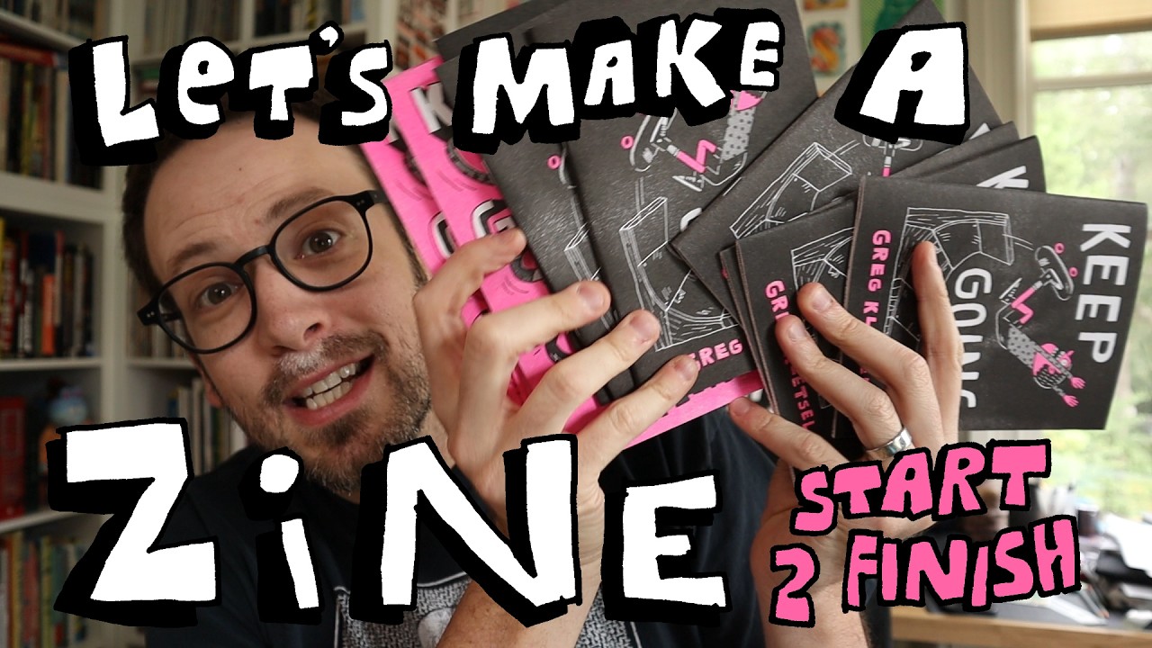 How to Make a Zine (Start to Finish) - YouTube