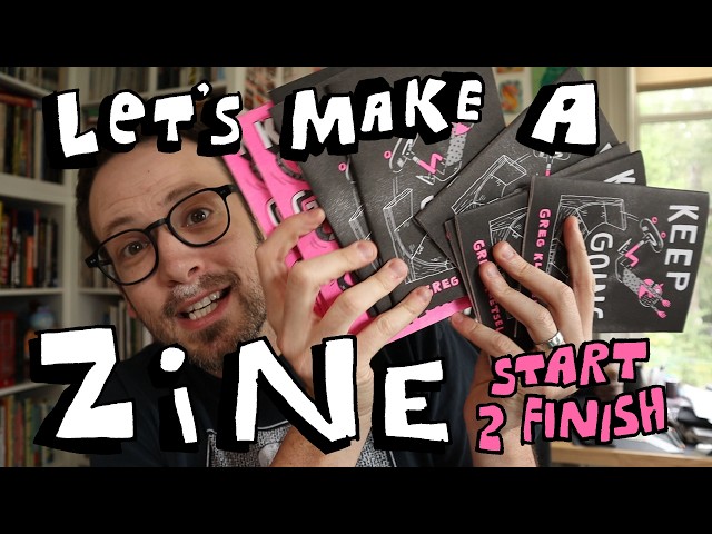 How to Make a Zine (Start to Finish) - YouTube