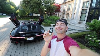 Casually DRIVING a $2.75Million Lamborghini Centenario Roadster