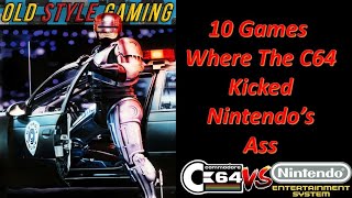 10 Games Where The C64 Kicked Nintendo's Ass
