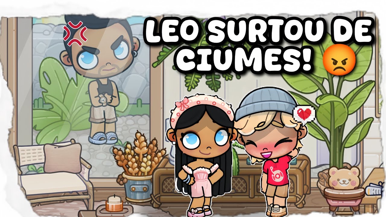 JUJU E HUGO FAZEM TRABALHO JUNTOS E LÉO NAO GOSTOU🫣 AVATAR WORLD ROTINAS E HISTÓRIAS 