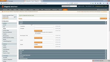 Magento Theme Installation - EM SuperStore Theme Package