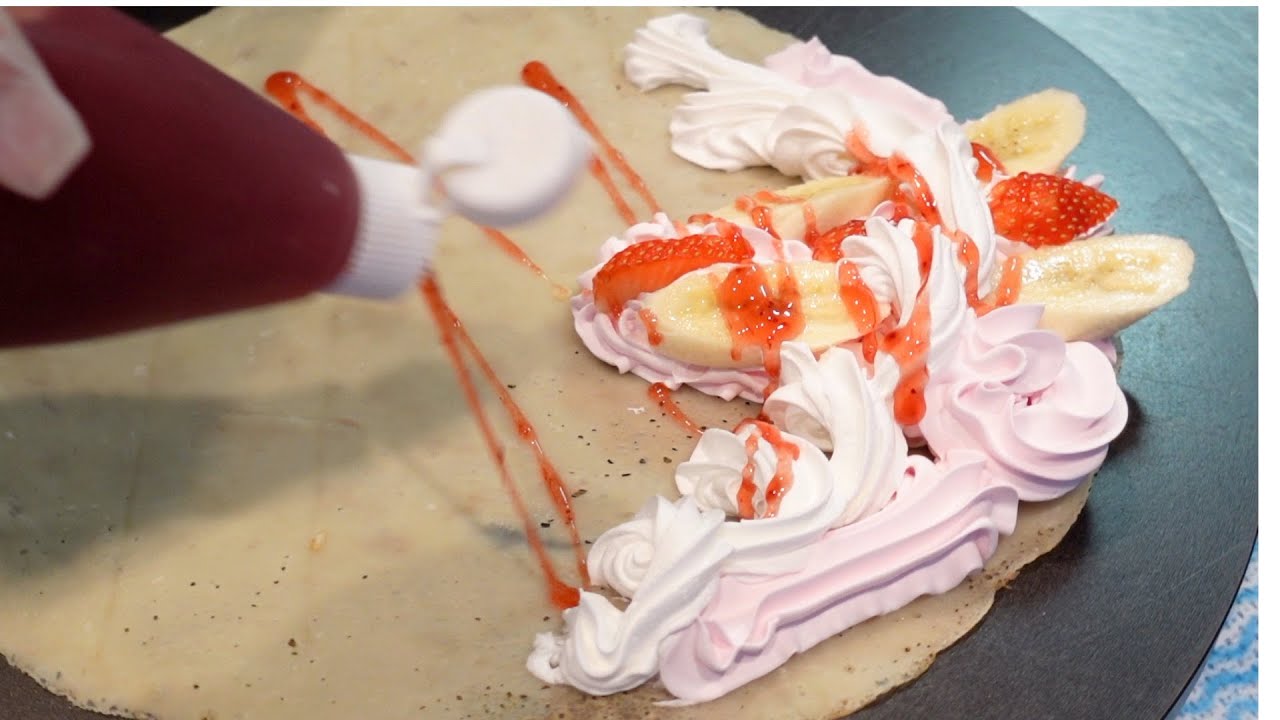 東京で1番の有名店が作るボリューミーなクレープ