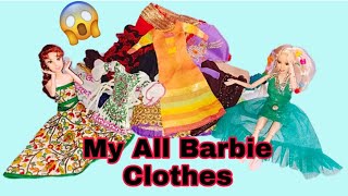 Showing All My Diy Barbie Dresses 😍