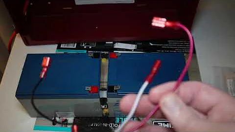 Fire Alarm wiring tutorial [Fire Lite ES-50x][Addressable]- Ep. 2: Install Battery