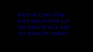 Powerwolf - Dead Boys Don't Cry - Lyrics Video