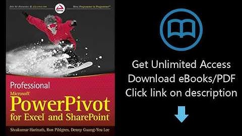 Professional Microsoft PowerPivot for Excel and SharePoint
