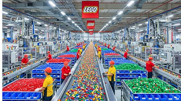 FULL PROCESS | Inside the LEGO Factory – How Millions of Bricks Are Made with Perfect Precision