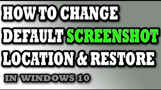 Capturing a moment from video or important happenings of the screen,
is best method that we all do which call as screenshots. when you
capture scree...