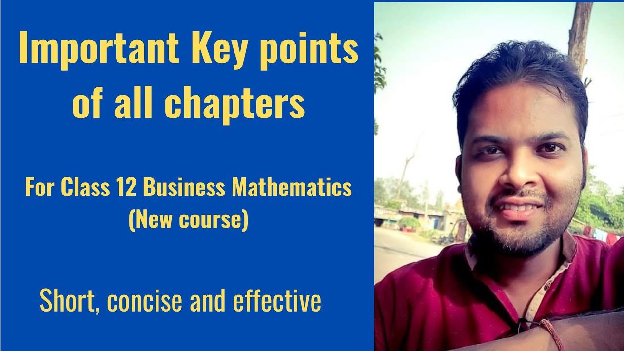 Important Key points of all chapters in 5 minutes | Class 12 Business ...