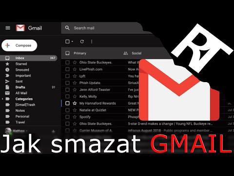 Jak smazat GMAIL účet – návod