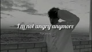paramore,i'm not angry anymore/slowed reverb