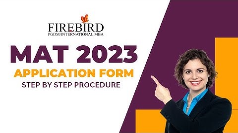 MAT 2023 | May Exam | Step by Step Procedure to Fill Application Form #maymat2023