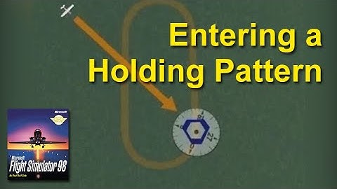 Flight Simulator 98 || Training || Entering a Holding Pattern