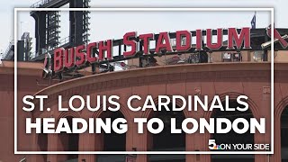 From the Arch to Big Ben: St. Louis Cardinals heading to London next week 