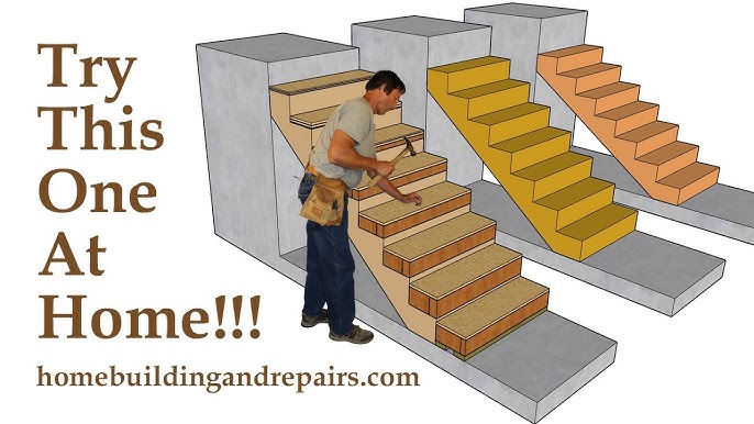 How To Increase Individual Stair Step Depth For The Entire Stairway - Home  Remodeling Tips 