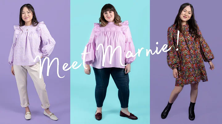 Meet the Marnie Blouse & Mini Dress Sewing Pattern