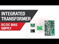 DC/DC bias supply with integrated transformer technology