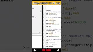 Cheat Engine Damage Multiplier: Player vs Enemy