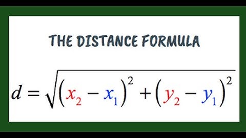 Conic Sections - Distance