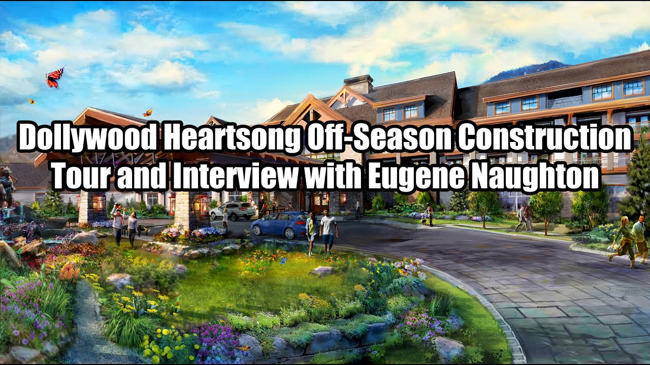 Dollywood 2022 OffSeason Construction Tour and Interview with Eugene