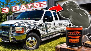 I Painted This ENTIRE Truck In 3 Days