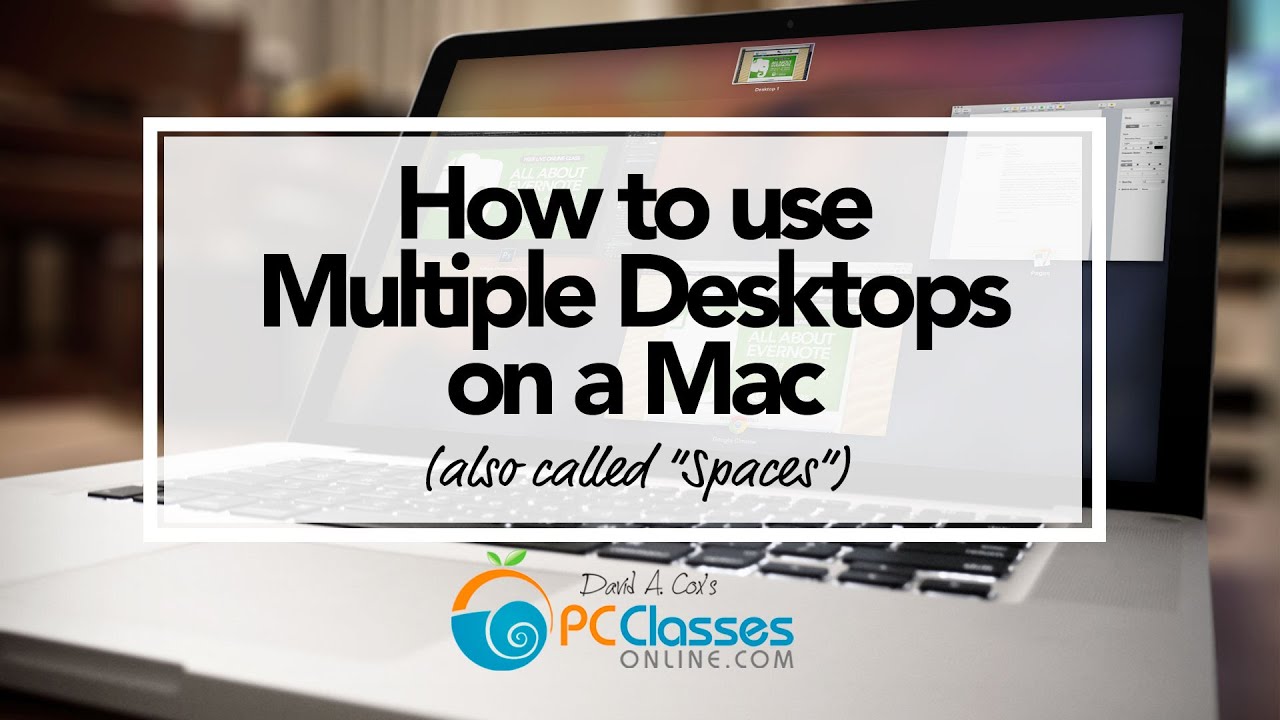 how to see multiple desktops on mac