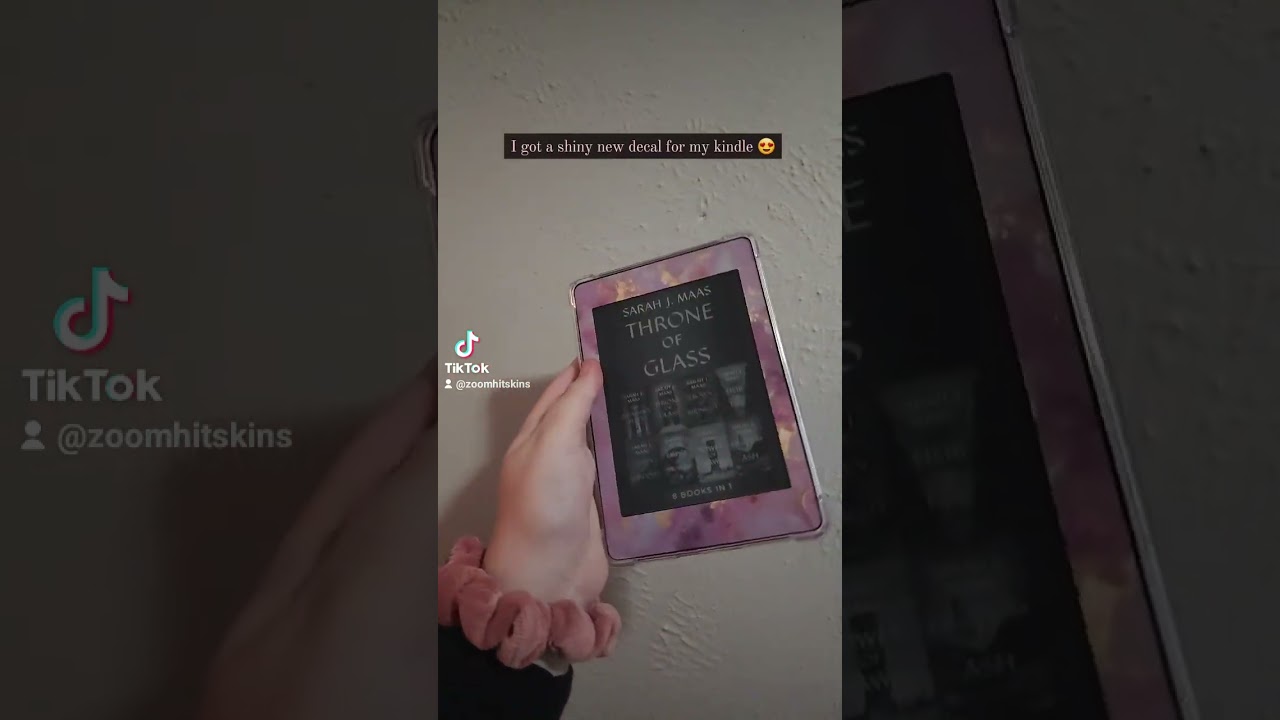 Elegant Pink Gold Kindle Skin ✨ | ZoomHitSkins Custom E-Reader Makeover