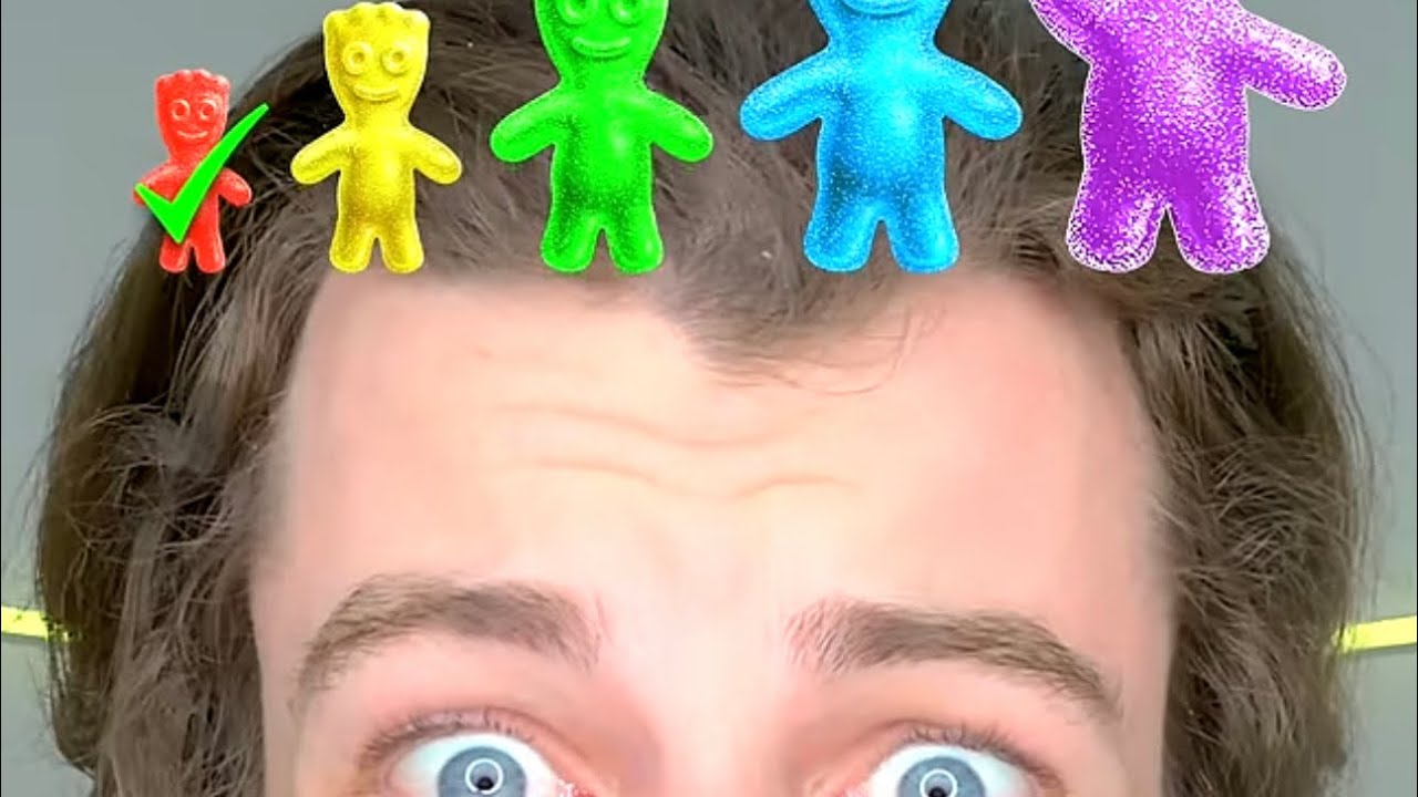 Small, Big , Giant  Rainbow  Sour Patch!?  Kid 🤤