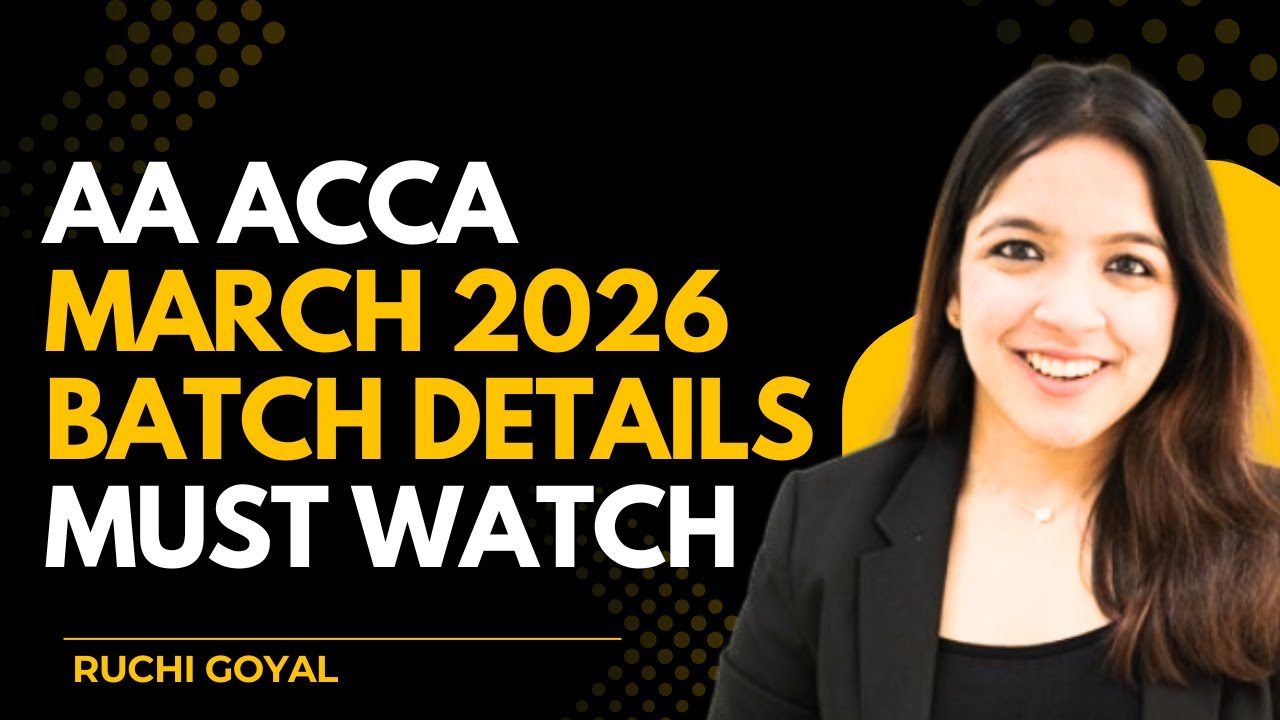 AA ACCA: прямые трансляции и записи занятий в марте 2026 г. с онлайн-курсом Ручи Гоял на хинди и ...