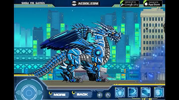Robot Ice Dragon Exercise - Game Show - Game Play - 2015 - HD