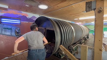 Rotating Drum Composter: Community-scale, open-source design