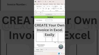How to Create an Invoice in Excel | Manual Invoice in Excel