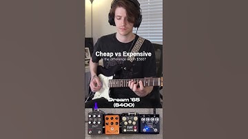 Cheap vs Expensive clean tone #shorts #guitarpedals #pedalboard #guitartone