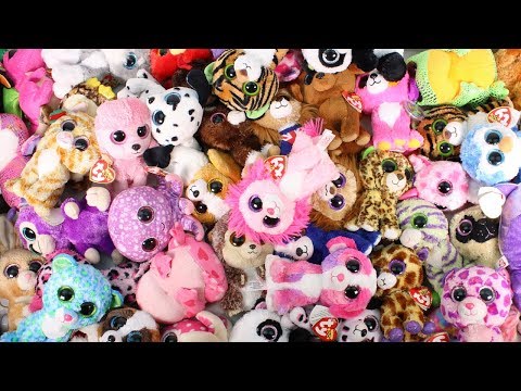 نقد و بررسی TY Beanie Boos Plush Mystery Box Toy Unboxing Giant Beanie Boo