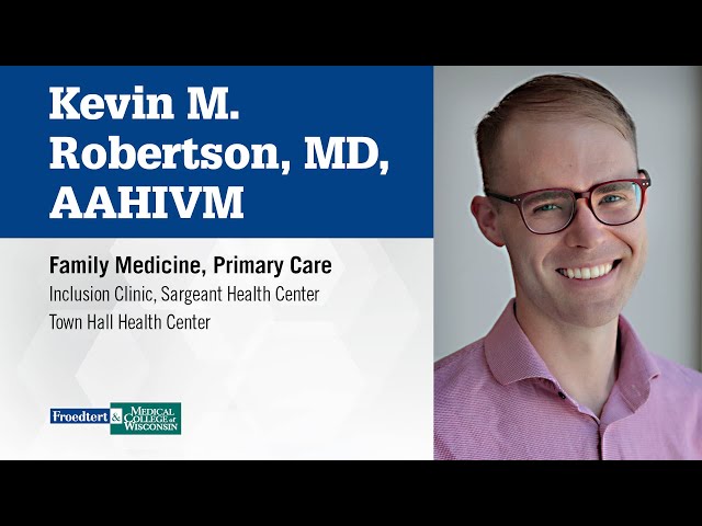 Watch Dr. Kevin M  Robertson, family medicine physician on YouTube.