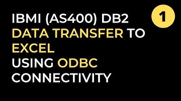 IBMi DB2 Data Transfer to Excel using ODBC | Download Link | yusy4code