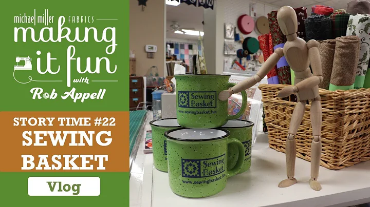 Sewing Basket, Plymouth, WI - Michael Miller Fabrics' Story Time #22