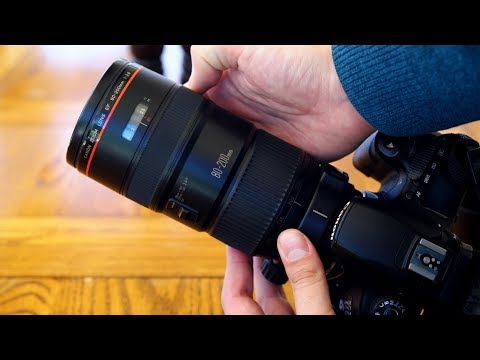 Canon EF 80-200mm f/2.8 'L' 'Magic Drainpipe' lens review - YouTube