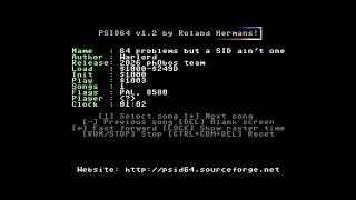 64 problems but a SID ain´t one by Warlord (C64 U-Elite 2) (Real 8580R5)