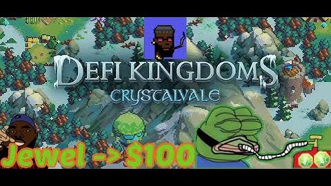 DEFIKINGDOMS: Jewel $100? How to get into Crystalvale Airdrop + Mining Quest