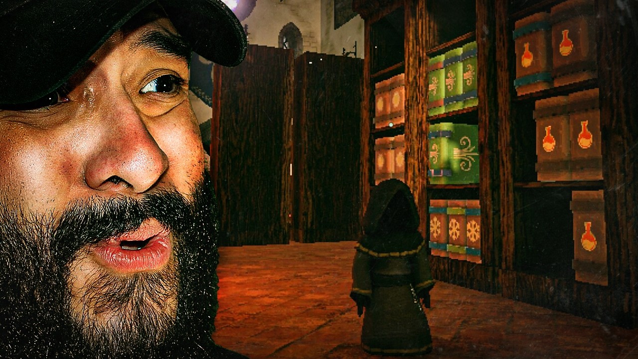 THE MONKS PUT ME IN CHARGE OF THIS ENTIRE LIBRARY! | Monk Took Book