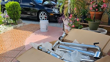 New Exhaust Install on the Neon Srt4