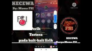 PUISI: KECEWA By:Momo FSI
