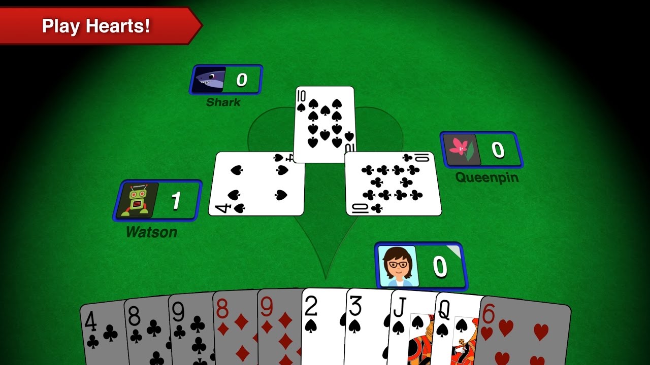 Hearts Card Game - Play Hearts Online at Coolmath Games