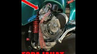 VESPA JAHAT SETTING TERBANG TERBANG