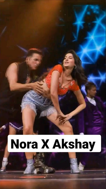 Nora Fatehi X Akshay Kumar Dance at iifa 2023 #shorts