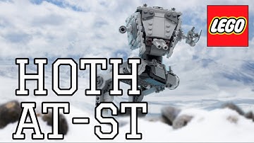 Lego Star Wars 75322 Hoth AT-ST Speed Build - Watch Me Build and Review!